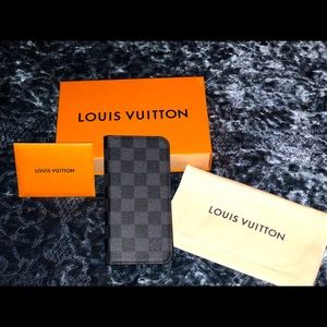 Louis Vuitton Damier IPhone X Folio/phone Case‎